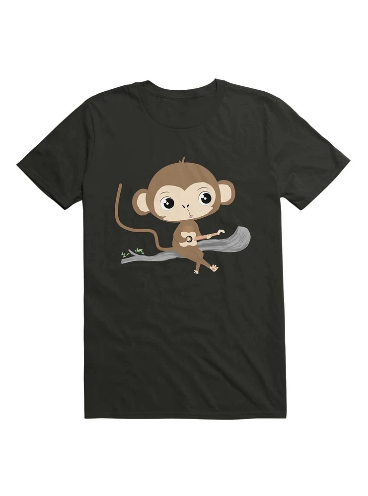 Kawaii Music Monk T-Shirt