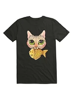 Kawaii Cat Nom-Nom T-Shirt