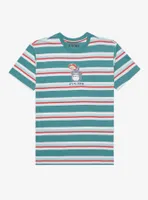 Studio Ghibli My Neighbor Totoro Running Embroidered Striped T-Shirt - BoxLunch Exclusive