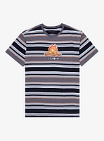 Studio Ghibli Howl's Moving Castle Calcifer Embroidered Striped T-Shirt - BoxLunch Exclusive