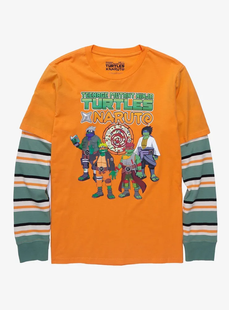 Teenage Mutant Ninja Turtles Feudal Japan Men's Cotton Long-Sleeve T-Shirt - Special Order