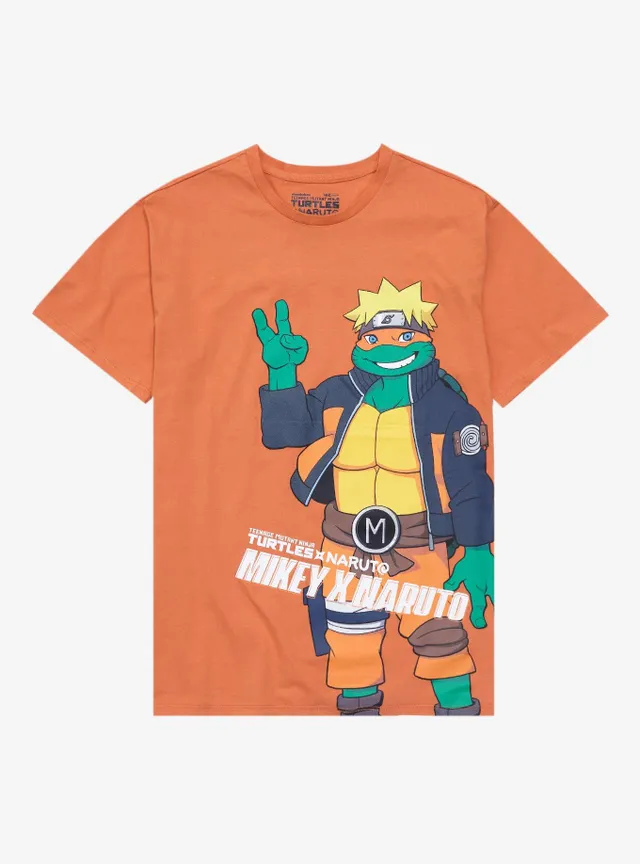 Teenage Mutant Ninja Turtles x Naruto Group Shot T-Shirt