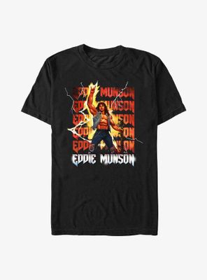 Stranger Things Eddie Munson Stack T-Shirt