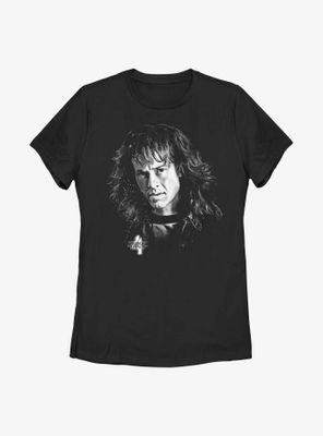 Stranger Things Eddie Munson Portrait Womens T-Shirt