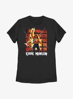 Stranger Things Eddie Munson Stack Womens T-Shirt