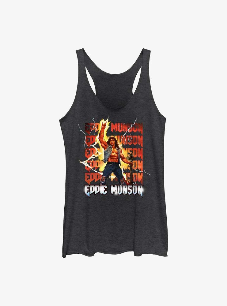 Stranger Things Eddie Munson Stack Womens Tank Top