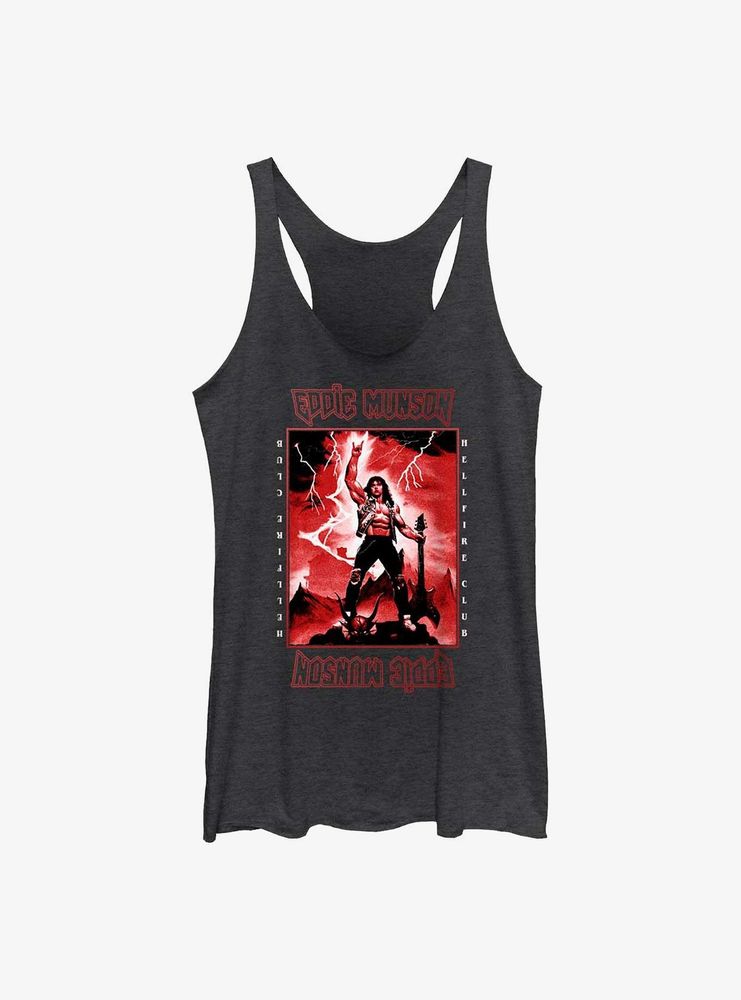 Stranger Things Power Of Eddie Munson Womens Tank Top