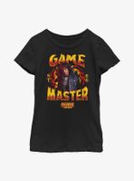 Stranger Things Eddie The Game Master Youth Girls T-Shirt