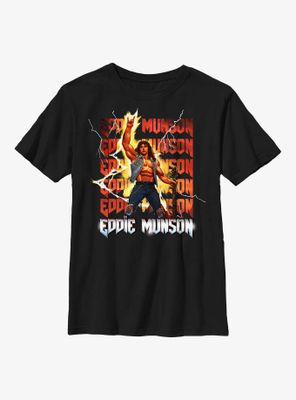 Stranger Things Eddie Munson Stack Youth T-Shirt