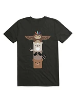 Kawaii Baby Animals Totem Pole T-Shirt