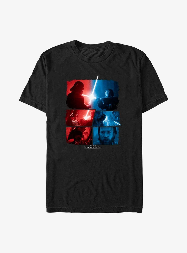 Star Wars Obi-Wan Kenobi & Vader Battle Sequence T-Shirt