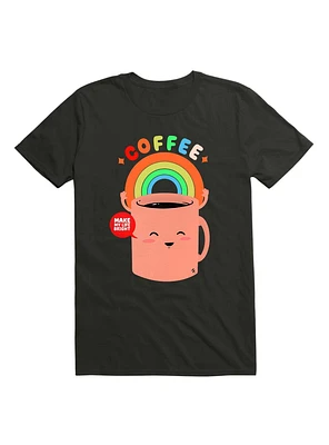 Kawaii Coffee Make My Life Bright T-Shirt