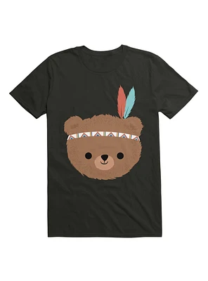 Kawaii Native American Bear T-Shirt