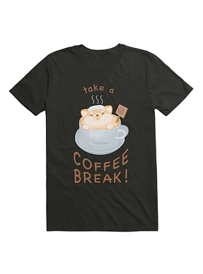 Kawaii coffee Hot Springs Take a Break! T-Shirt