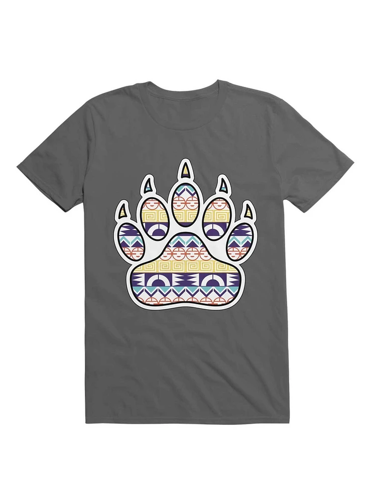 Kawaii Native American Bear Paw T-Shirt