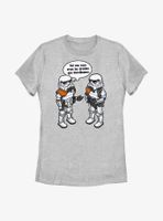 Star Wars Might Be The Droids We Were Looking For Spanish Womens T-Shirt