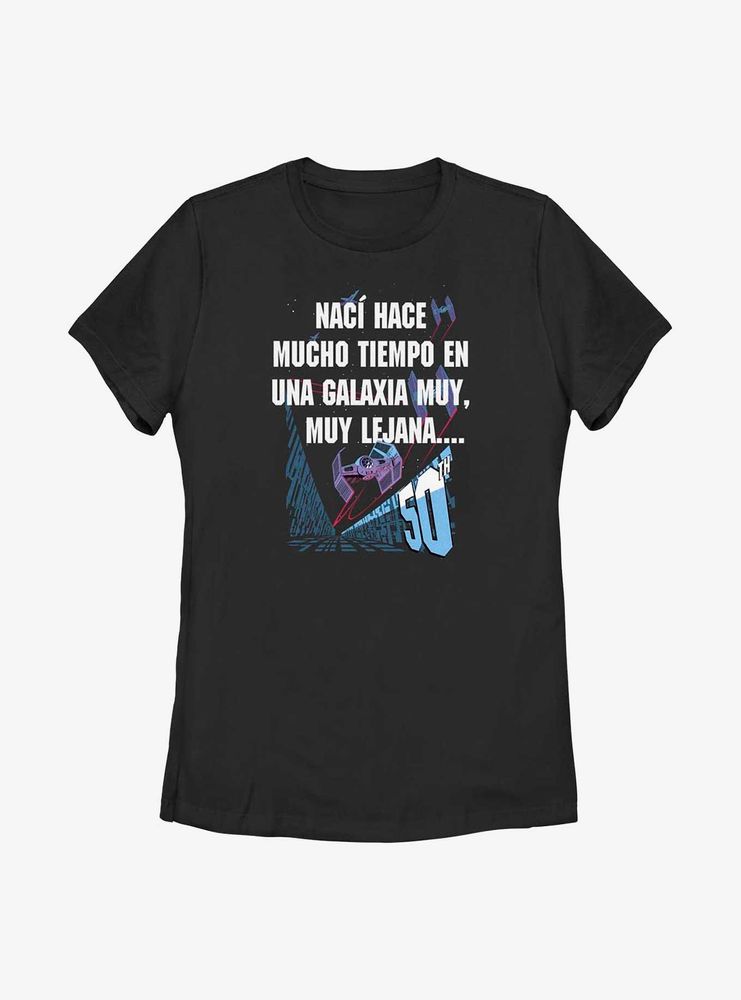 Star Wars Galaxia Muy, Muy Lejana... Womens T-Shirt