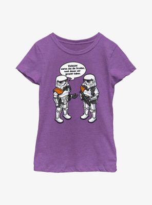 Star Wars Might Be The Droids We Were Looking For German Youth Girls T-Shirt
