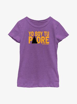 Star Wars Yo Soy Tu Padre Youth Girls T-Shirt