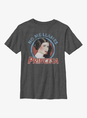 Star Wars No Me Llames Princesa Leia Youth T-Shirt
