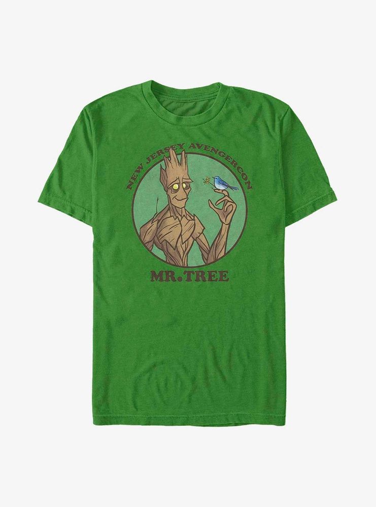 Marvel Ms. Mr. Tree Groot Avengercon T-Shirt