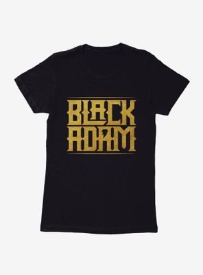 DC Comics Black Adam Logo Womens T-Shirt
