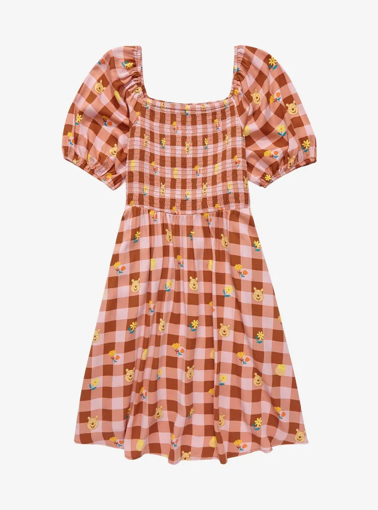 Winnie the Pooh Gingham Smock Dress - BoxLunch Exclusive