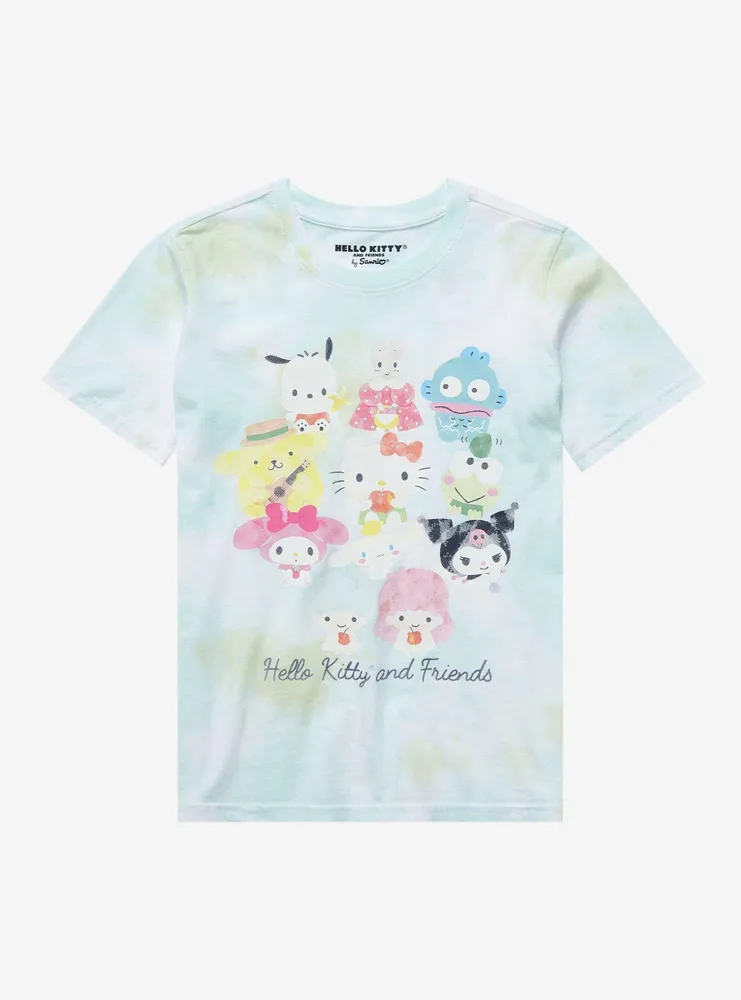 Sanrio Hello Kitty and Friends Kawaii Mart Group Portrait Youth T