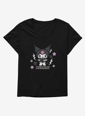Kuromi Halloween Spells Womens T-Shirt Plus