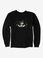 Kuromi Halloween Stars and Bats Sweatshirt