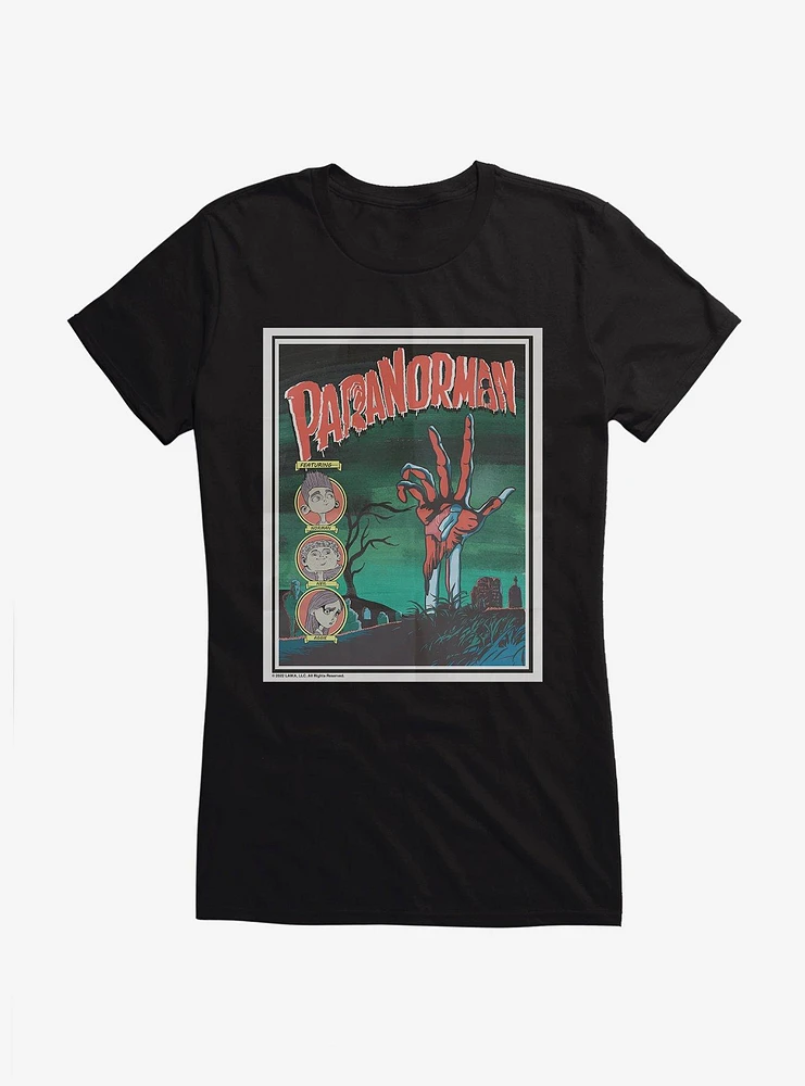 Laika Fan Art Favorite 2nd Runner-Up ParaNorman It's Alive Girls T-Shirt