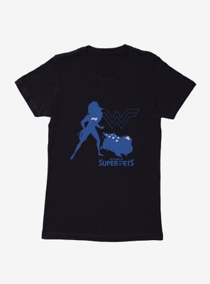DC League of Super-Pets Wonder Woman & PB Womens T-Shirt