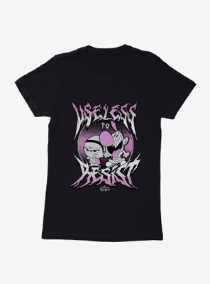 Grim Adventures Of Billy And Mandy Useless To Resist Womens T-Shirt