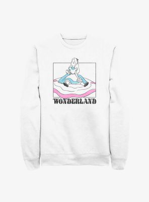 Disney Alice Wonderland Soft Pop Sweatshirt