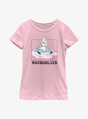 Disney Alice Wonderland Soft Pop Youth Girls T-Shirt