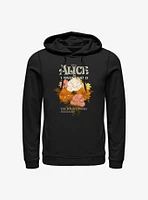 Disney Alice Wonderland Flower Bouquet Hoodie