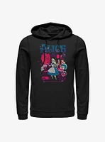 Disney Alice Wonderland Technicolor Hoodie