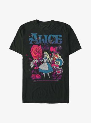 Disney Alice Wonderland Technicolor T-Shirt