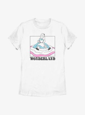 Disney Alice Wonderland Soft Pop Womens T-Shirt