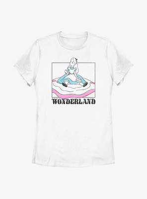 Disney Alice Wonderland Soft Pop Womens T-Shirt