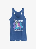 Disney Alice Wonderland Trippy Womens Tank Top