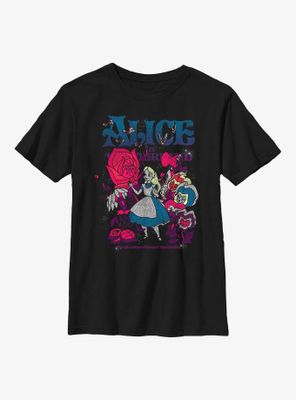 Disney Alice Wonderland Technicolor Youth T-Shirt
