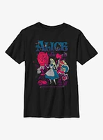 Disney Alice Wonderland Technicolor Youth T-Shirt