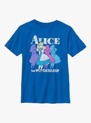 Disney Alice Wonderland Trippy Youth T-Shirt