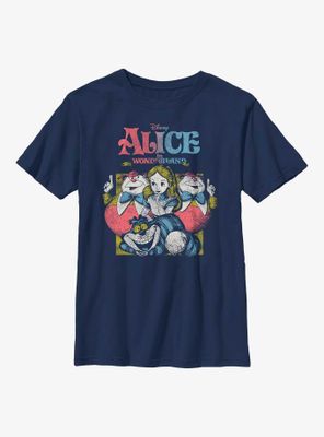 Disney Alice Wonderland Vintage Youth T-Shirt