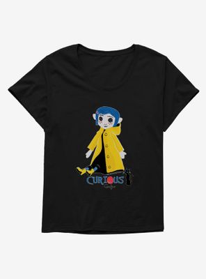 Coraline Curious Womens T-Shirt Plus