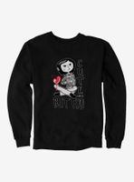 Coraline Cute as a Button Sweatshirt