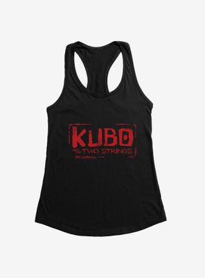 Kubo and the Two Strings Red Logo Womens Tank Top