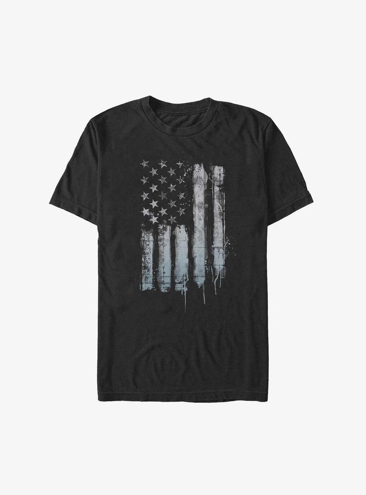Rustic American Flag T-Shirt