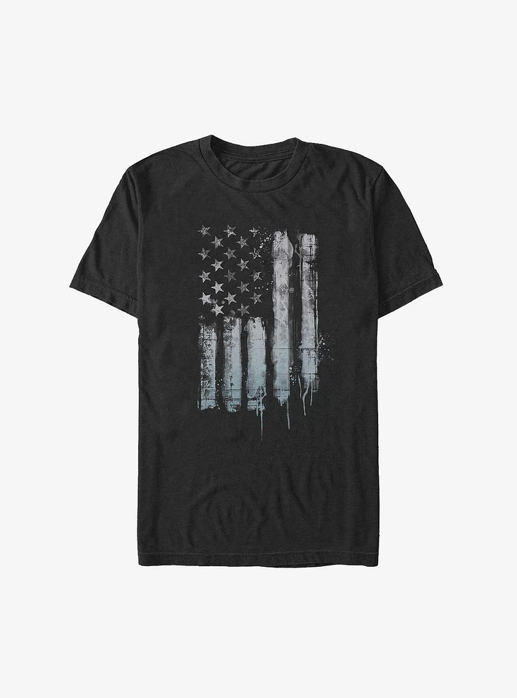 Rustic American Flag T-Shirt